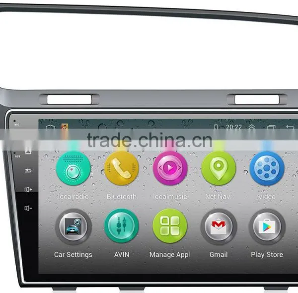 3W WiFi Phone OBDII Touch Screen Car Dvd GPS For VW GOLF 7 With Android 4.4.2 1.6GHZz MCU 4 Core Support All APP photo-3