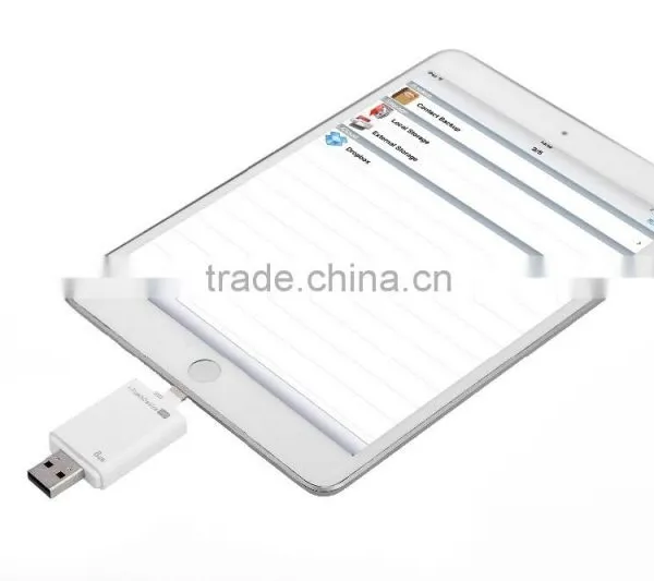 OTG USB Flash Drive,usb Drive for IPhone 5 5s 6 6s 6 Plus,usb Flash Drive for IPad Air Mini photo-2