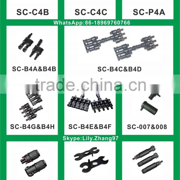 8 to 1 Mc4 Branch Fuse Connector With Solar Cable photo-3