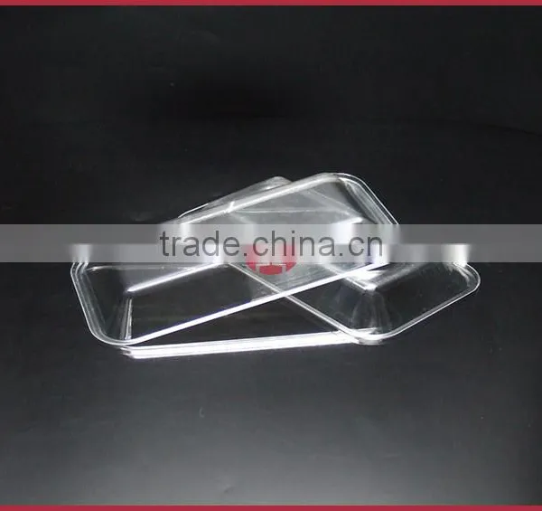Disposable Products Plastic PET Blister Food Packaging Trays DY-PB002 Transparent photo-3