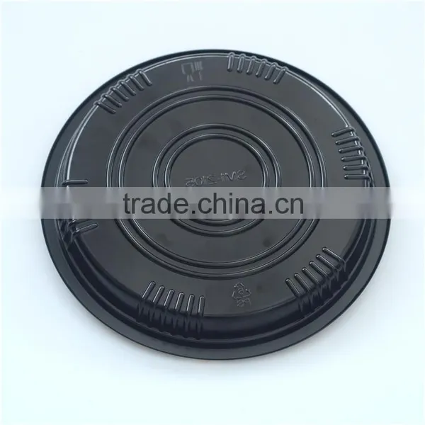 SM1-2105B Round Color Party Tray With Clear Lids photo-4