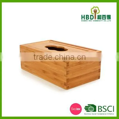 Buy Tissue Box,bamboo Wood Tissue Box,rectangle Tissue Box Dispencer photo-4