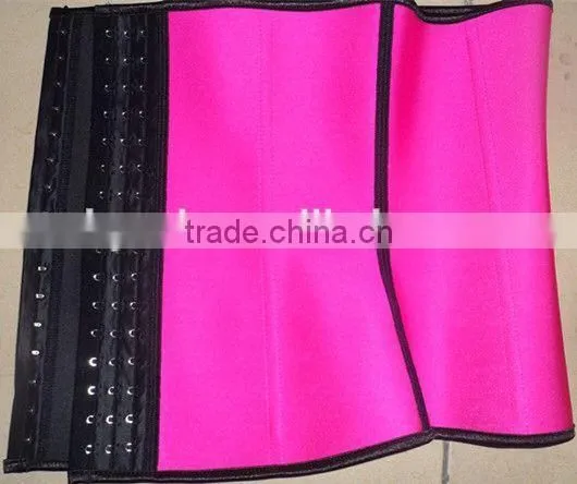 The Most Popular Design Solid Color Mature Women Steel Bone 100% Latex Rubber Corset photo-5