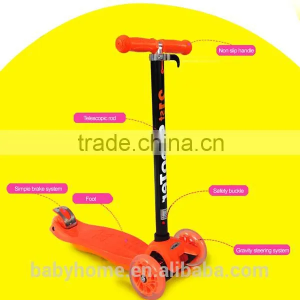 CE Approved Aluminium Kids Scooter With Pedals photo-5