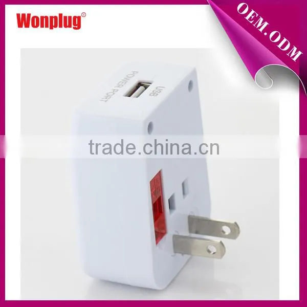 Walmart Gold Supplier Wonplug Patent 2015 Hot Selling Cell Phone Travel Charger photo-6