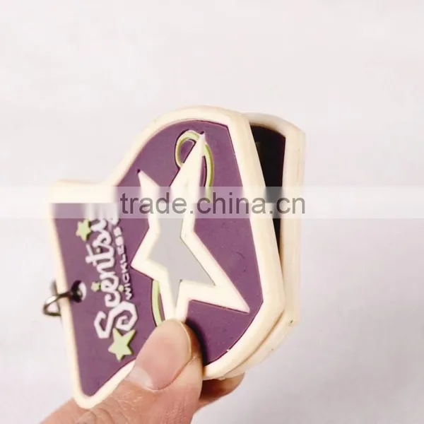 Star Soft Pvc Keychain Pvc Rubber Key Chain photo-4