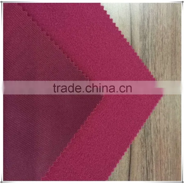 Huzhou Shuanglu Polyester Warp Knitted Velvet Fabric for Sportswear photo-5