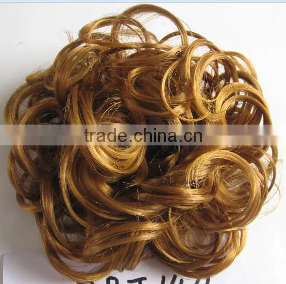 Synthetic Hair Scrunchies , Wigs Fast Bun Hair Accessories