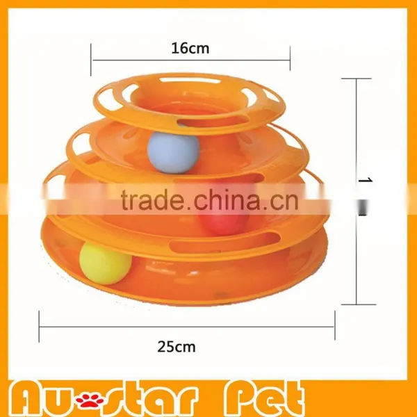 Cat Scratch Pad Three Layers Crazy Cat Toys Funny Pet Products Pet Supplies for Cats Ball Toys