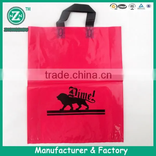 Fashion Custom Design Plastic Wine Bottle Gift Bags, Kids Plastic Shopping Gift Bags,