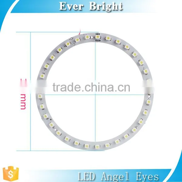 White 2pcs/set Angel Eye Led 100mm 1210 33smd Angel Eyes Lighting photo-3