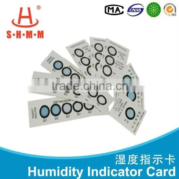 Humidity Indicator Label in Measurement