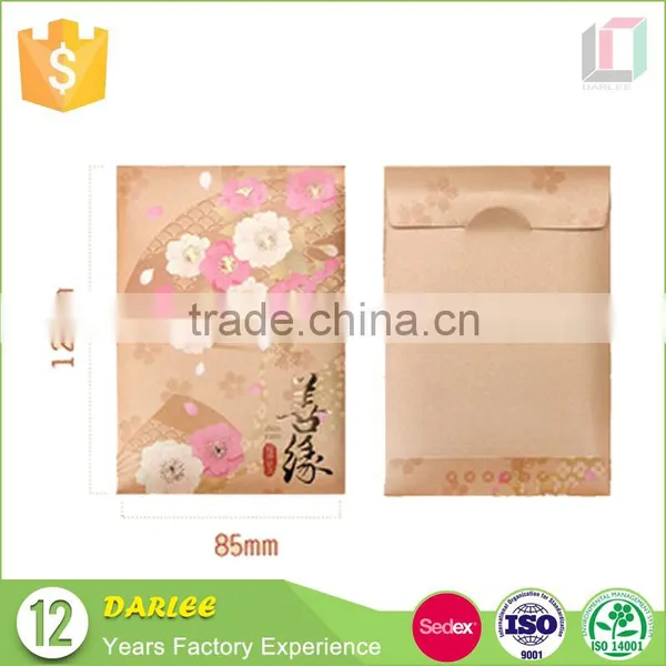 2016 Chinese High Quality Offset Printing Custom Recyclable Fabric New Year Red Packet photo-5