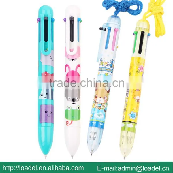 Promotion Plastic 6 Color Pen photo-2