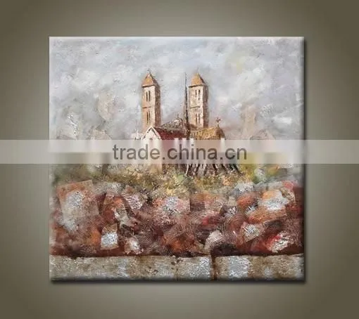 Famous Handmade Landscape Wall Art Oil Painting photo-2