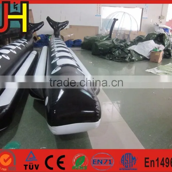 Custom Made High Quality 0.9mm Inflatable Shark Boat Price For Sale photo-4