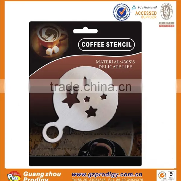 New Special Designer Coffee Stencil Set photo-6