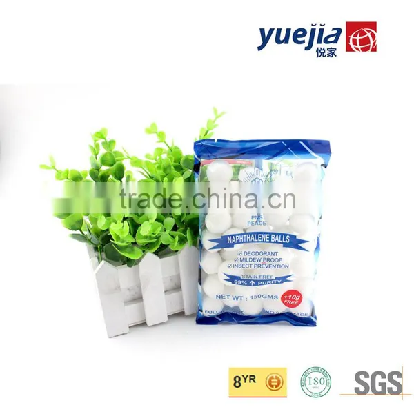 99%Pure White Refined Naphthalene Moth Balls for Closet