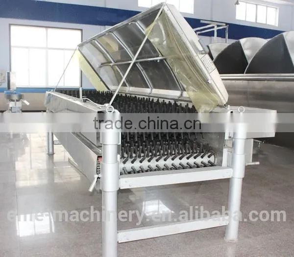 High Quality Poultry Slaughterhouse Equipment Horizontal Type Poultry Plucking Machine Butcher Equipment of Chicken Slaughter photo-3