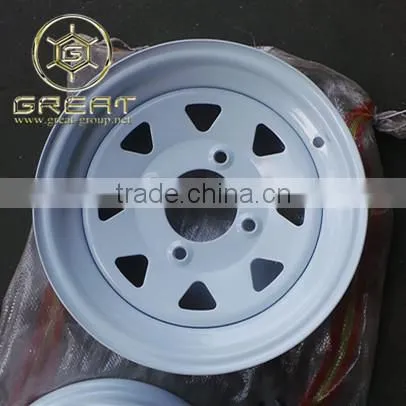 Steel Garden Trailer Wheels photo-5