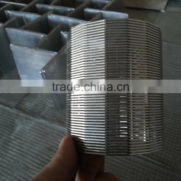 YS Manufacturer Stainless Steel Johnson Wedge Wire Wrapped Screen Filter photo-2