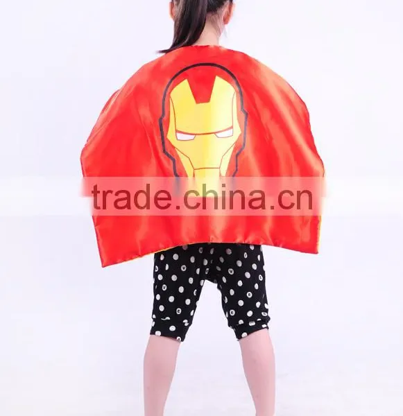 Superhero Cape and Mask Costumes For Kids Set Capes Masks Stickers and Tattoos photo-4
