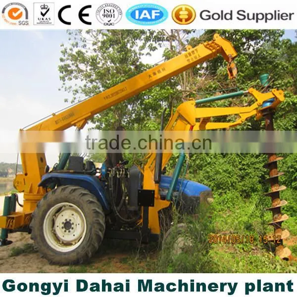 Factory Directly Supply Hydraulic Pole Digging Machine photo-2