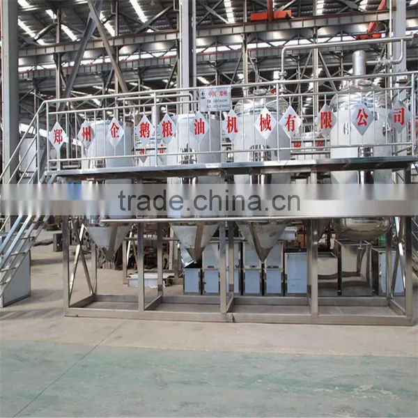 100TPD Bangladesh Fresh Rice Bran Oil Refning System photo-2