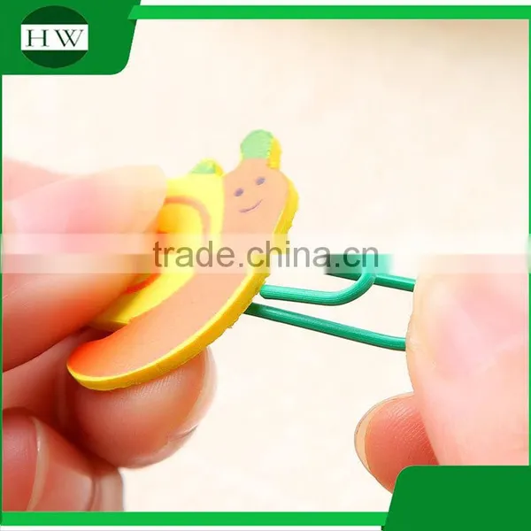 Office Stationery Personalized Wooden Cartoon Animal Paper Clip Holder photo-3