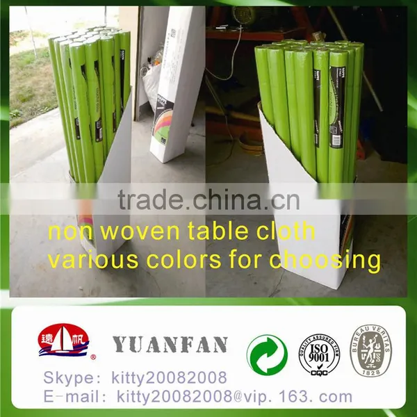 BSCI PASS--Top Quality Spunbond Non Woven Table Cloth / Table Runner photo-3
