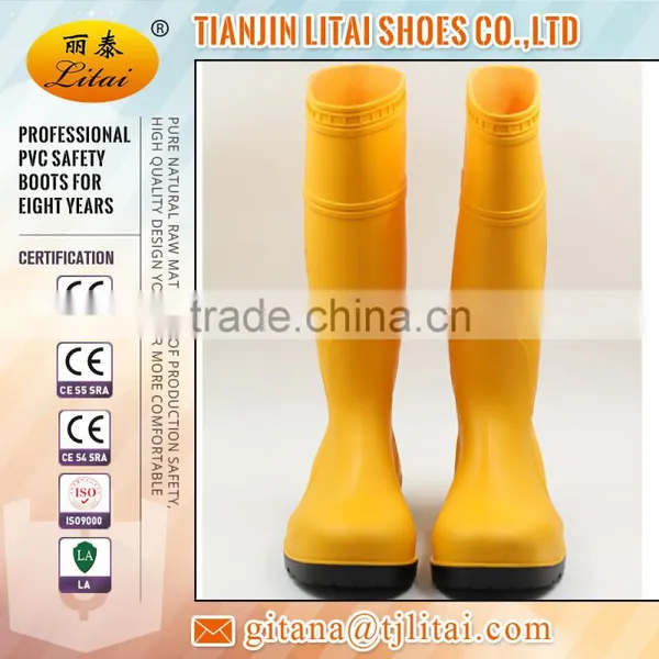 Steel Toe Safety Boots,industry Pvc Shoes,cheap Pvc Boots photo-2