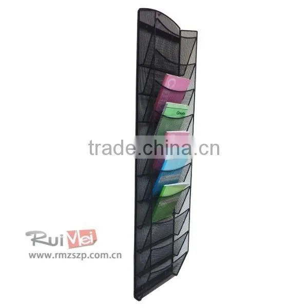 Floor Standing 3-Side Rotating Wire Mesh Leaflet Display Rack photo-6