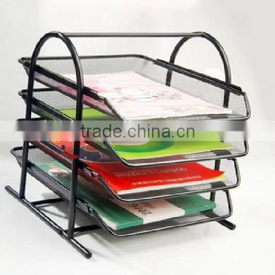 Mobile 3 Tier Document Shelf