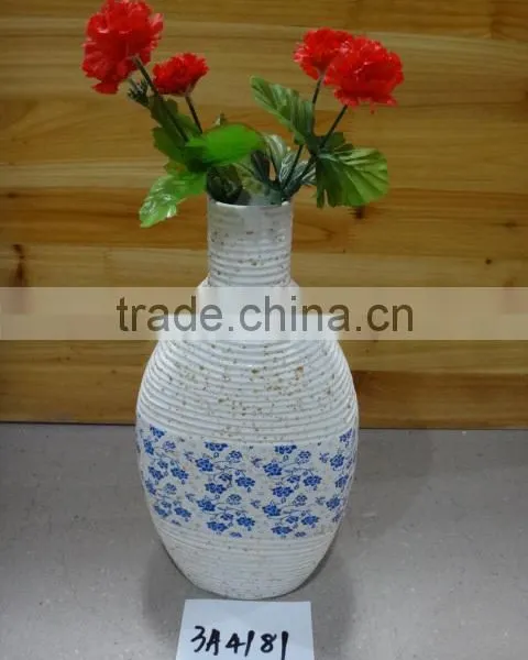 Beer Bottle Ceramic Vase for Flower photo-2
