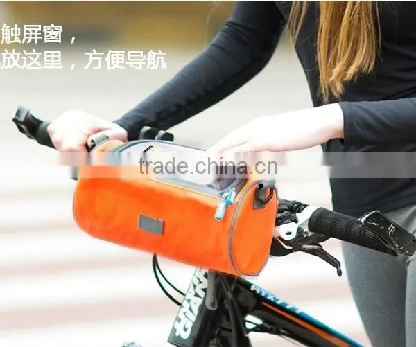 CYO68 Bicycle Carrier Bag High Quality Waterproof Case Handlebar With Strip photo-5