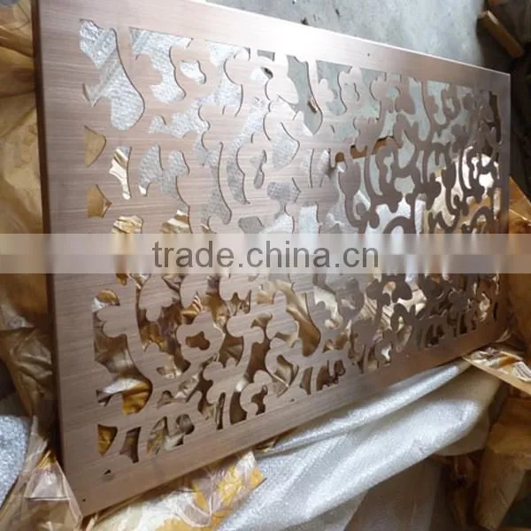 Hotel Restaurant Inner Decoration Aluminium Interior Decorative Wall Panel photo-6