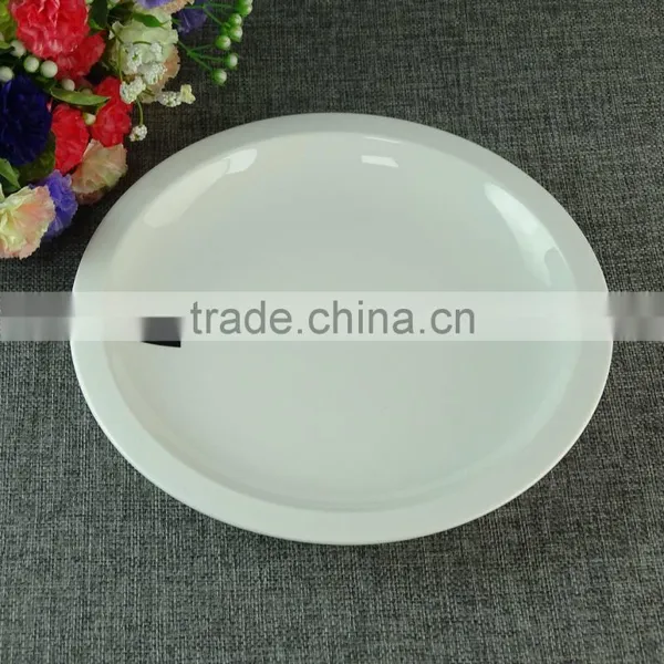 Morden Cheap Wholesale 8 Inch Round White Deep Soup Ceramic Dinner Plates Dishes photo-2