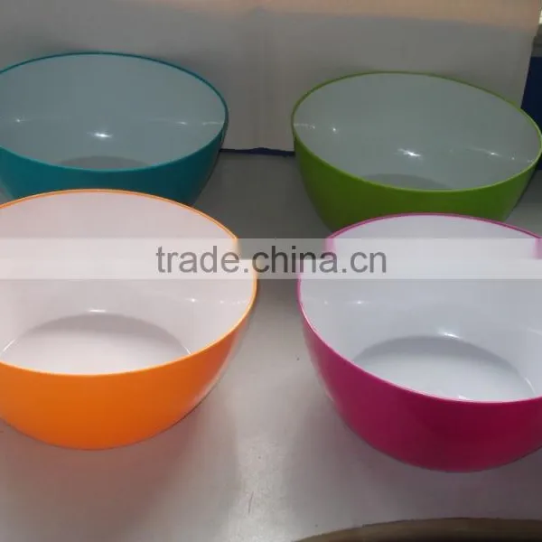Plastic Colored Salad Bowl Plastic Cereal Bowls photo-2