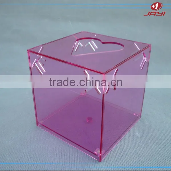 Factory Supply High Quality Clear Acrylic Tissue Box Holder photo-2