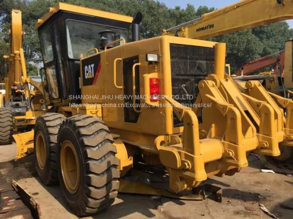 Использованный мотоградар Caterpillar 140K с рыхлителем photo-4