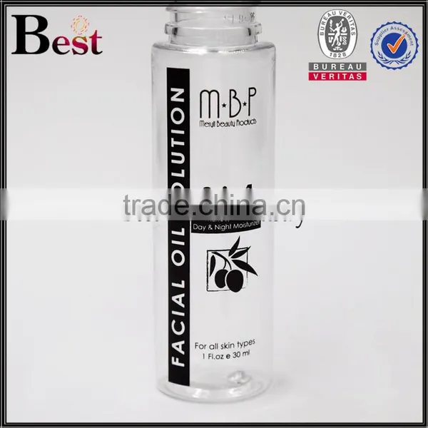 Wholesale Cosmetic Essential Oil Fragrance Perfume PET Screen Printing Aluminum 30ml Plastic Dropper Bottle 2017 Hot New Product photo-4