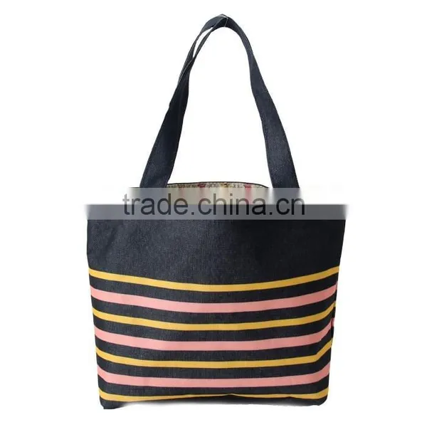 Wholesale Modern 600D Polyester Double Layer Fashion Shopping Handbag,women Shopping Tote Bag photo-4