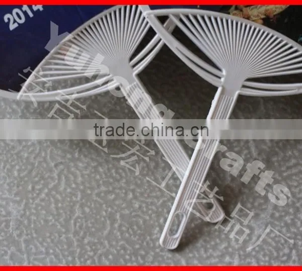 ECO-friendly pp Paper Fan With Long Handle photo-5