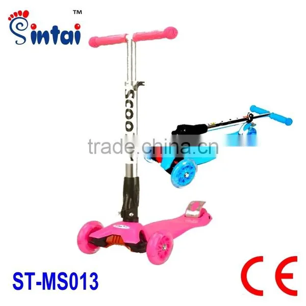 Children Mini Kick 3 Wheel Scooter Mini Kick Scooter With Flashing Wheel photo-3