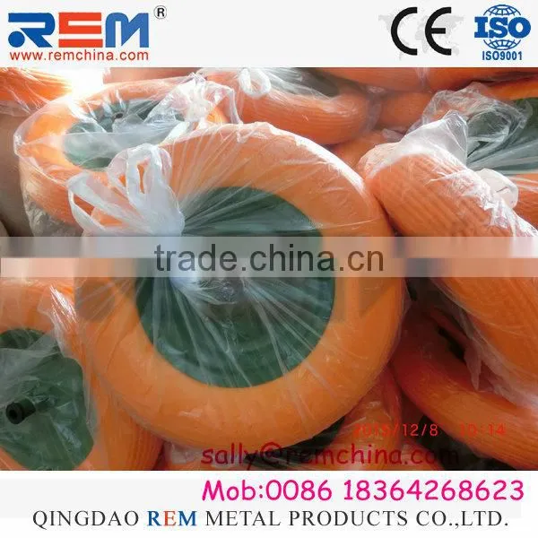 16" no Flat PU Wheel for Wheel Barrow photo-3