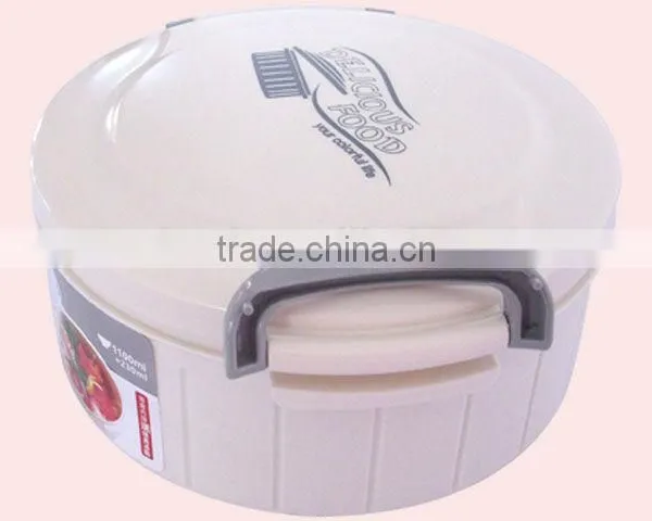 Round Shape Plastic Food Container With Soup Box and Spoon photo-3