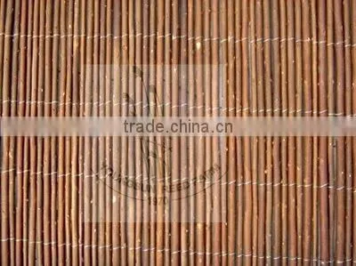 Natural Brown Willow Fence photo-2