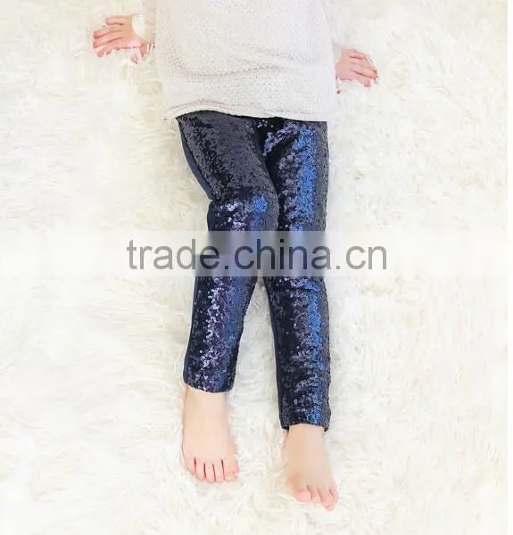 Apparel Supplier Baby Sequin Pants Wholesale Fashion Girls Long Pants Fashion Girls Short Pants 2016 photo-3