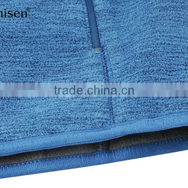 Made in China Wholesale Collar Zipper Men Sweater Fleece Vest photo-5
