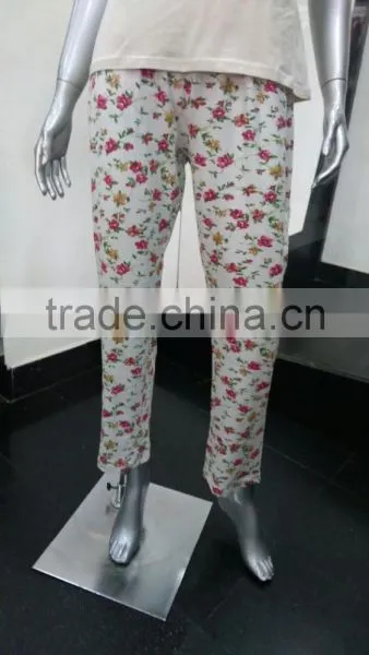 Ladies Jersey Knit Pajama Pants photo-5